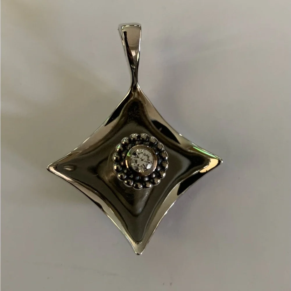 ✨HP✨ Sterling silver Marcus Max pendant (glass bead not included) - Picture 2 of 3